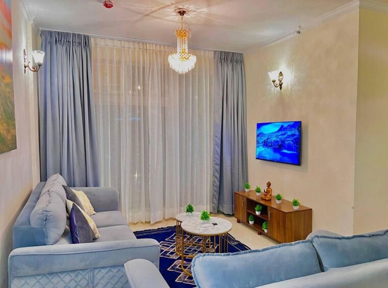 Living Room, omaxe-the-palace 3 Bedroom 1550 Sq.Ft. Apartment In Sushant Golf City Lucknow 9757320