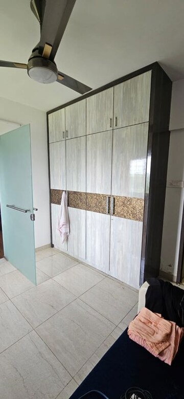 Bathroom in 3 BHK Apartment at Paranjape Schemes Crystal Towers, Pashan – for Rent