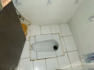 Bathroom in 2 BHK Apartment at Indraprasth CHS, Anand Nagar – for Rent