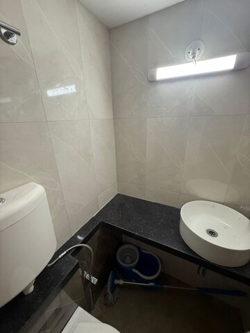 Bathroom in 3 BHK Apartment at Vraj Tiara, Worli – for Rent