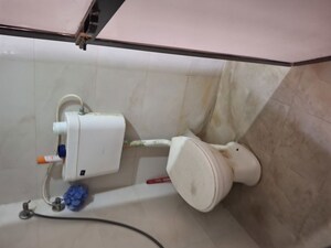Bathroom in 2 BHK Apartment at Ghansoli – for Rent