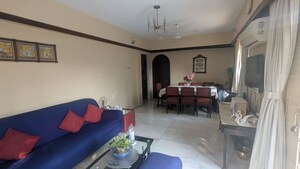 Living Room in 3 BHK Apartment at Grand Canyon Apartment, Pali Hill – for Rent