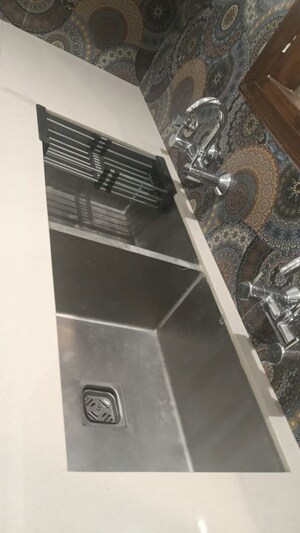 Staircase in 2 BHK Independent House at Aerocity – for Rent