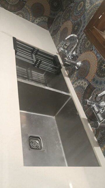 Staircase in 2 BHK Independent House at Aerocity – for Rent