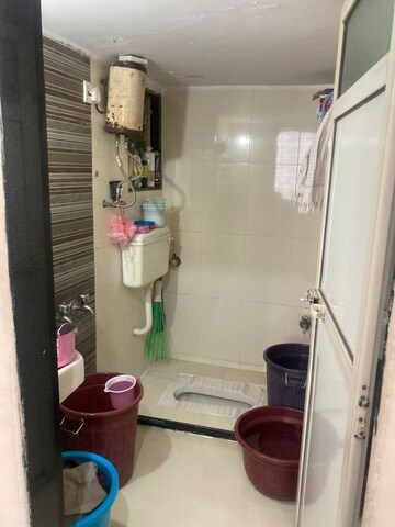 Bathroom in 1 BHK Apartment at Shanti Gardens , Mira Road – for Sale