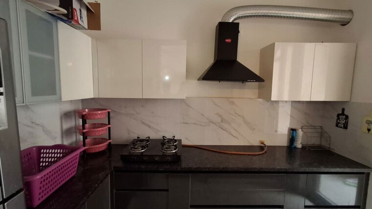 Kitchen, allwin-el-spazia 3 Bedroom 1800 Sq.Ft. Apartment In Sanauli Zirakpur 9401871