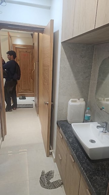 Bathroom in 2 BHK Apartment at Drushti Sapphire, Ghatkopar East – for Rent