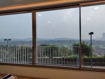 Balcony in 3 BHK Apartment at Oberoi Realty Esquire, Goregaon East – for Rent