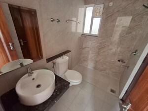 Bathroom in 3 BHK Apartment at Maya Garden City, Lohgarh – for Rent