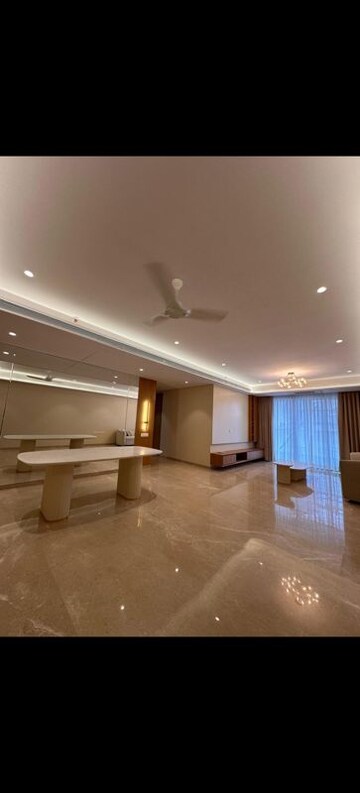 Living Room in 3 BHK Apartment at Rustomjee Parishram, Pali Hill – for Rent