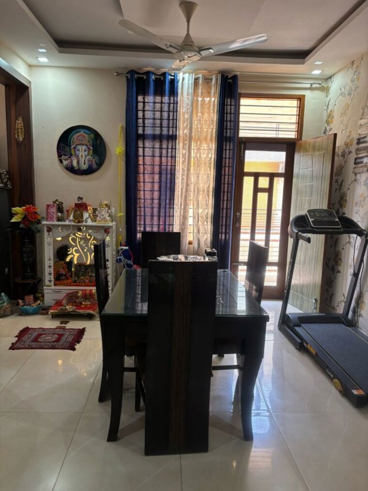Dining area, shri-devaji-residency 3 Bedroom 1300 Sq.Ft. Apartment In Dhakoli Zirakpur 9624173