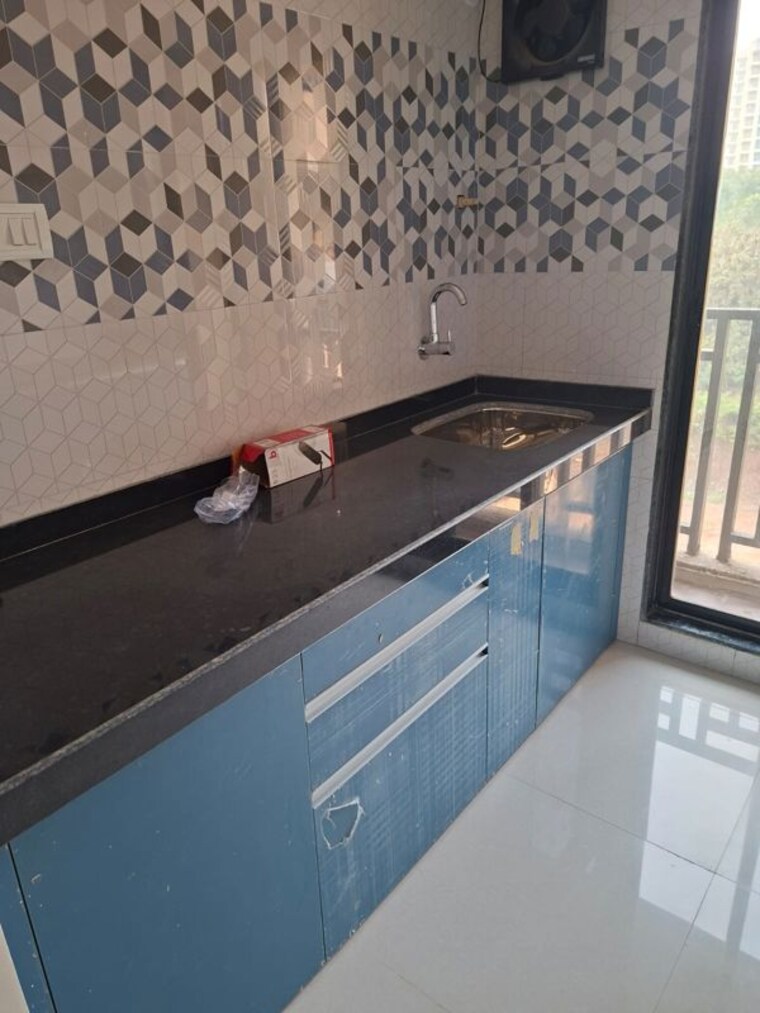 Kitchen, raunak-heights 1 Bedroom 405 Sq.Ft. Apartment In Ghodbunder Road Thane 9757624