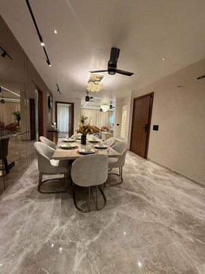 Living Room in 4 BHK Builder Floor at Sushant Lok Iii – for Sale