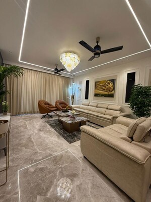 Bedroom in 4 BHK Builder Floor at Sushant Lok Iii – for Sale
