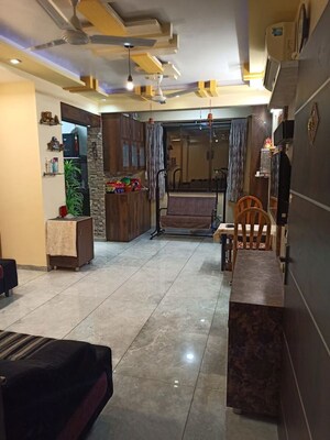 Living Room in 3 BHK Apartment at Bodakdev – for Rent