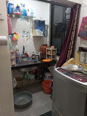 Kitchen in 3 BHK Apartment at Bodakdev – for Rent