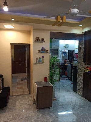 Living Room in 3 BHK Apartment at Bodakdev – for Rent