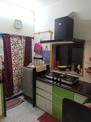 Kitchen in 3 BHK Apartment at Bodakdev – for Rent