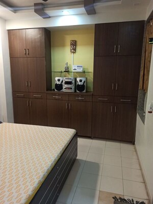 Bathroom in 3 BHK Apartment at Bodakdev – for Rent
