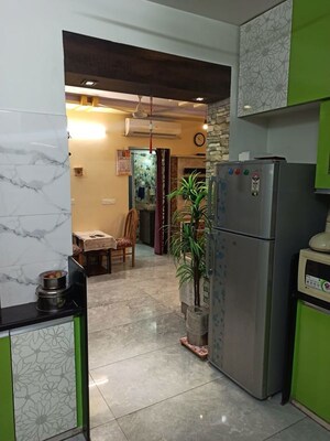 Kitchen in 3 BHK Apartment at Bodakdev – for Rent