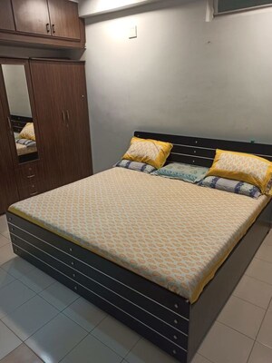 Master Bedroom in 3 BHK Apartment at Bodakdev – for Rent