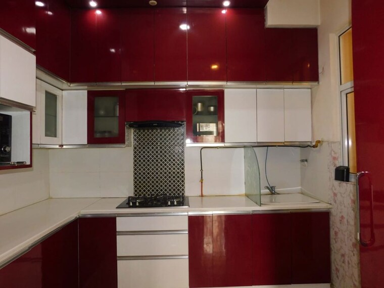 Kitchen, mahagun-mywoods 4 Bedroom 2190 Sq.Ft. Apartment In Sector 16c Greater Noida Greater Noida 9757707
