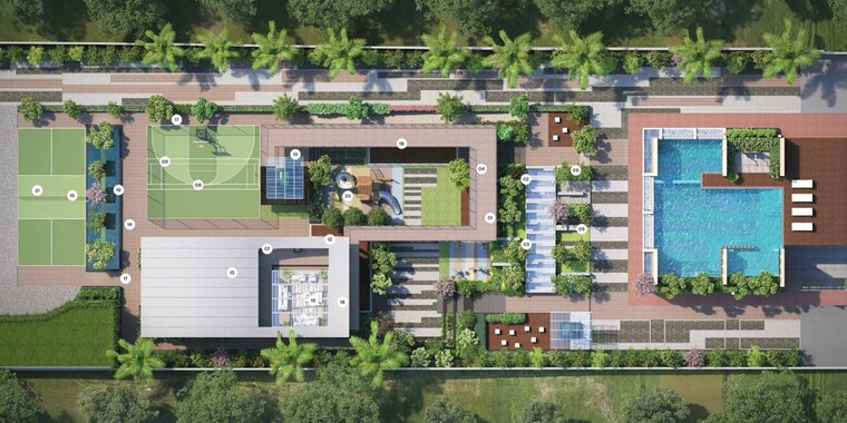 Master Plan, nibm 3 Bedroom 1018 Sq.Ft. Apartment In Nibm Pune 9757740