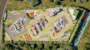 Master Plan in 2.5 BHK Apartment at Sukhii Ubuntu, Puppalaguda – for Sale