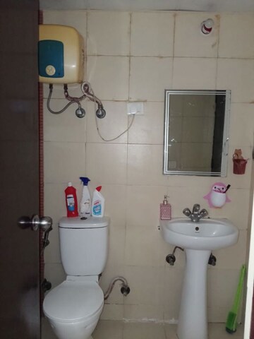 Bathroom in 3 BHK Apartment at Amrapali Golf Homes, Sector 4 Greater Noida – for Rent