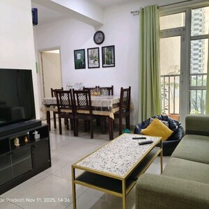 Living Room in 2 BHK Apartment at Gaur City 4th Avenue, Gaur City 1 – for Rent