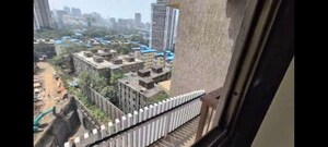 Balcony in 2 BHK Apartment at Chandak 34 Park Estate, Goregaon West – for Rent
