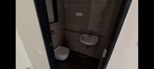 Bathroom in 2 BHK Apartment at Chandak 34 Park Estate, Goregaon West – for Rent