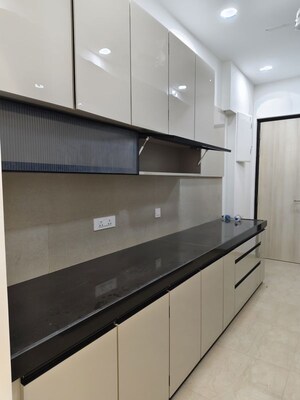 Kitchen in 3 BHK Apartment at Adani Ten BKC, Bandra East – for Rent