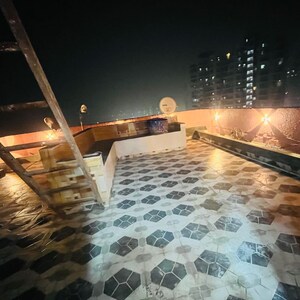 Terrace in 1 BHK Penthouse at Satyam Paradise Sector 121, Garhi Chaukhandi – for Rent