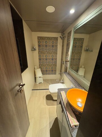 Attached Bathroom in 2.5 BHK Apartment at Siddhachal Phase 8 Building No. 4 Chs Ltd, Manpada – for Sale