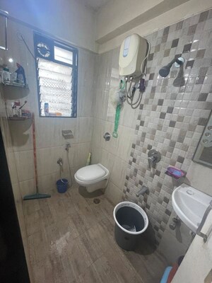 Bathroom in 1 BHK Apartment at Shiv Darshan CHS Bhandup, Bhandup West – for Rent