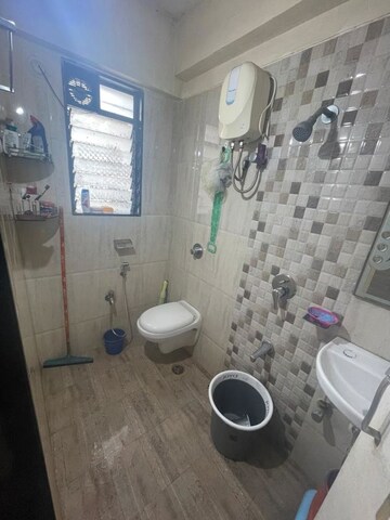 Bathroom in 1 BHK Apartment at Shiv Darshan CHS Bhandup, Bhandup West – for Rent