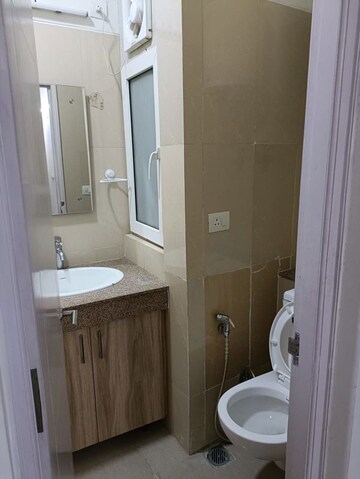 Bathroom in 3 BHK Apartment at Dhoot Time Residency, Sector 63 – for Rent