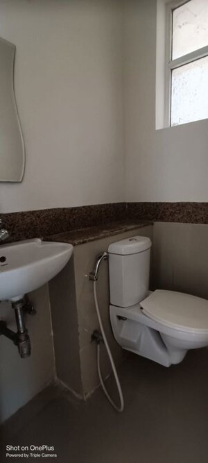 Bathroom in 3 BHK Apartment at Dhoot Time Residency, Sector 63 – for Rent