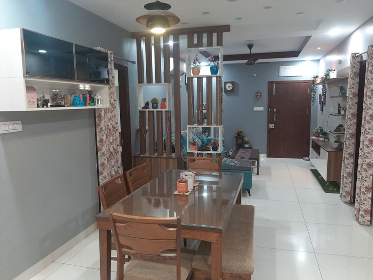 Kitchen, my-home-krishe 3 Bedroom 2780 Sq.Ft. Apartment In Financial District Hyderabad 9758088