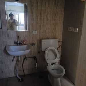 Bathroom in 2 BHK Apartment at UPAVP Ganga Yamuna And Hindon Enclave, Pratap Vihar – for Rent
