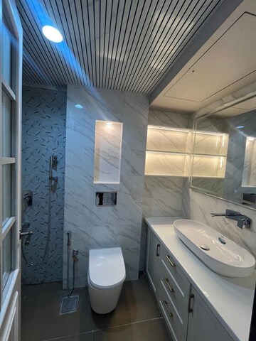 Bathroom in 2 BHK Apartment at Lodha Casa Rio Gold, Dombivli East – for Rent