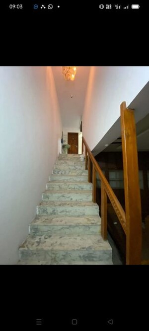 Staircase in 3 BHK Apartment at Banjara Hills – for Rent