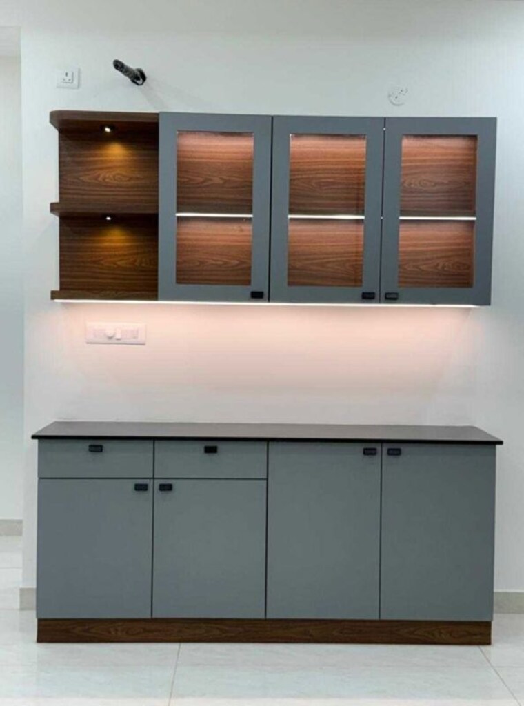 Kitchen, prestige-beverly-hills 3 Bedroom 2124 Sq.Ft. Apartment In Kokapet Hyderabad 9758214