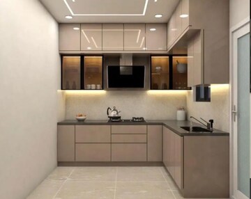 Kitchen in 3 BHK Apartment at Rajapushpa Provincia, Narsingi – for Rent