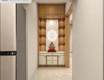 Building Lobby in 3 BHK Apartment at Rajapushpa Provincia, Narsingi – for Rent