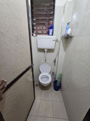 Bathroom in 1 BHK Apartment at Avillion Greenfields Co Op Housing Society, Jogeshwari East – for Rent