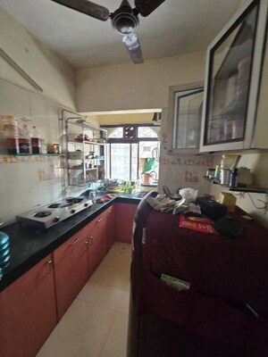 Kitchen in 1 BHK Apartment at Avillion Greenfields Co Op Housing Society, Jogeshwari East – for Rent