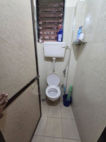 Bathroom in 1 BHK Apartment at Avillion Greenfields Co Op Housing Society, Jogeshwari East – for Rent