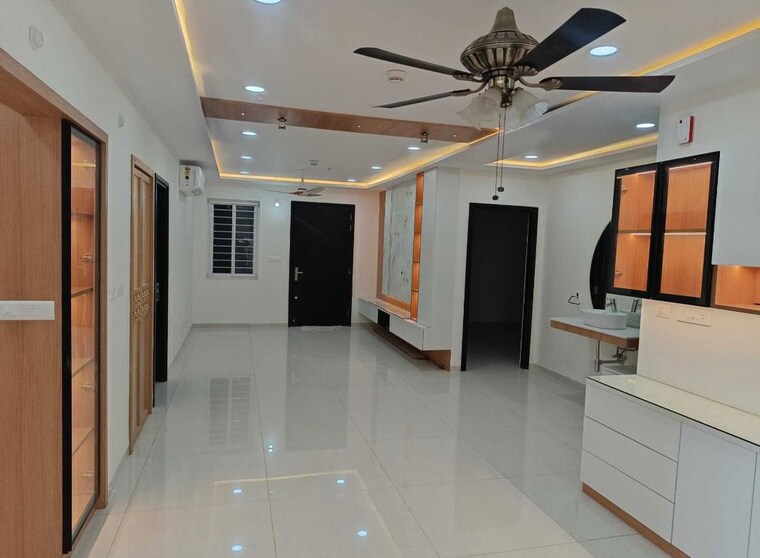 Master Bedroom, rajapushpa-provincia 3 Bedroom 1715 Sq.Ft. Apartment In Narsingi Hyderabad 9758254